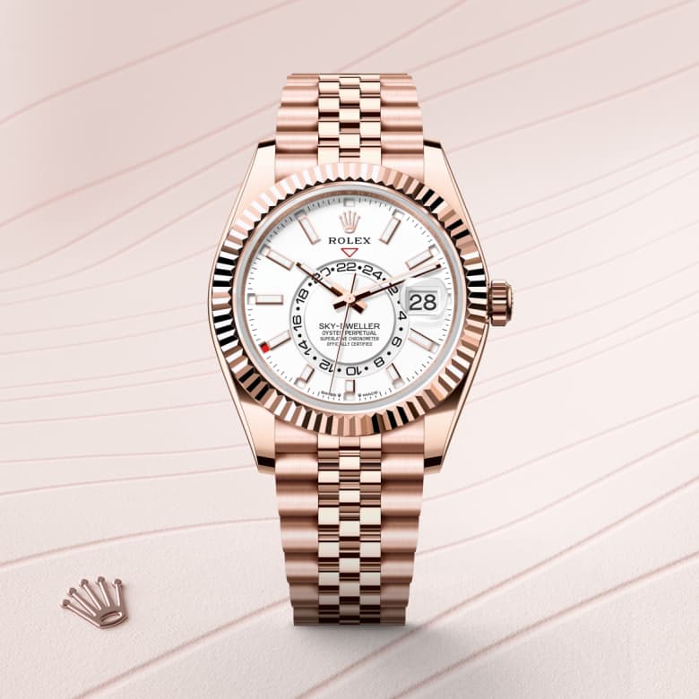 rolex Sky-Dweller en Or Everose 18&nbsp;ct, M336935-0007 - Maison Birks