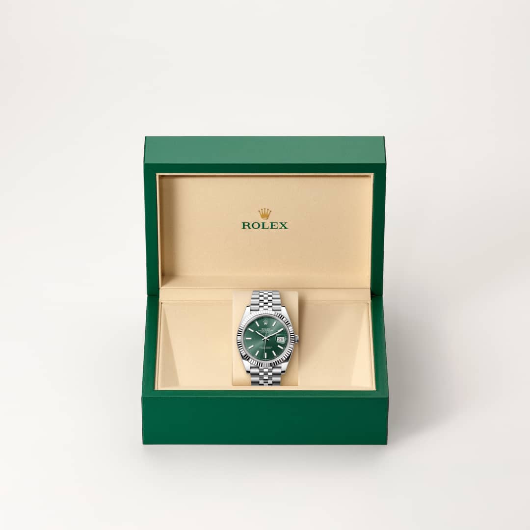 Rolex Datejust 41 in White Rolesor, M126334-0028 | Maison Birks