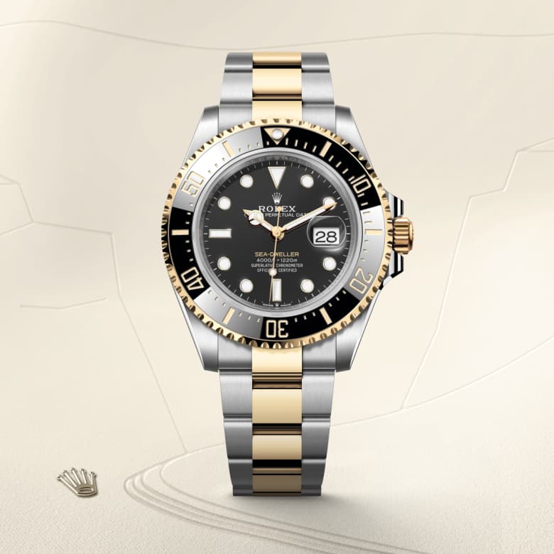 rolex Sea-Dweller en Rolesor jaune, M126603-0001 - Maison Birks
