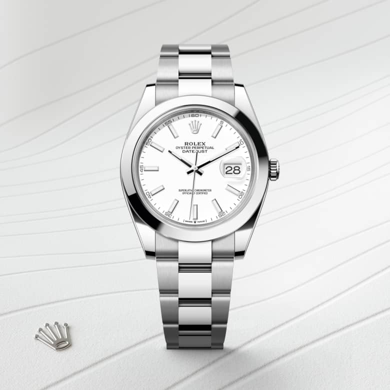 rolex Datejust en acier Oystersteel, M126300-0005 - Maison Birks