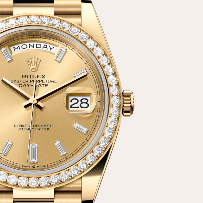 rolex Day-Date en Or jaune 18 ct, M228348RBR-0002 - Maison Birks