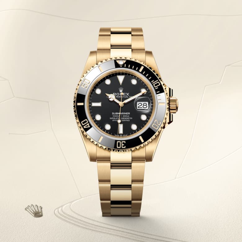 Rolex Submariner en Or jaune 18 ct, M126618LN-0002 - Maison Birks