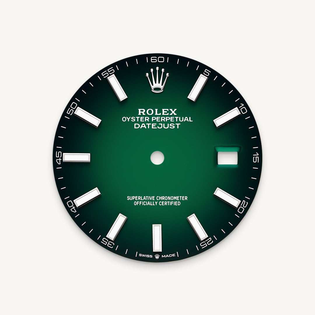 Green ombr&eacute; dial
