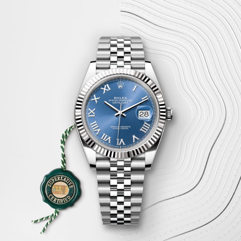 rolex Datejust en Rolesor gris, M126334-0026 - Maison Birks