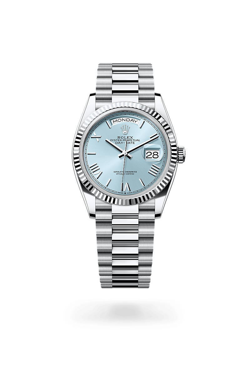rolex Day-Date en Platine, M128236-0018 - Maison Birks