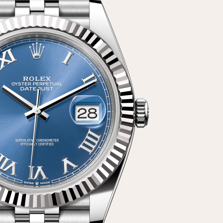 rolex Datejust en Rolesor gris, M126334-0026 - Maison Birks