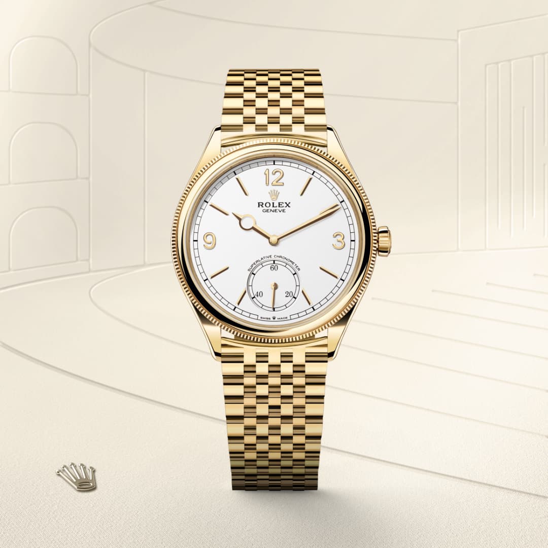 Rolex 1908 in 18 ct yellow gold, M52508-0008 | Maison Birks