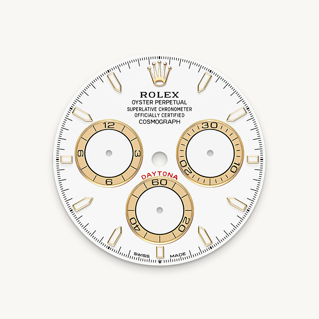 White dial