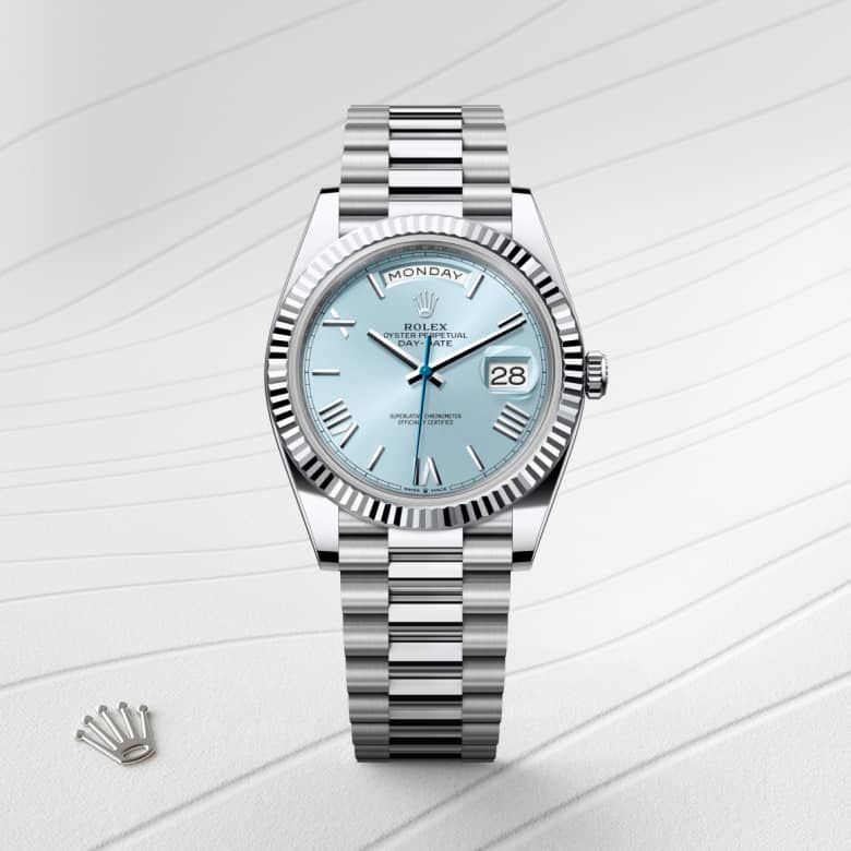 rolex Day-Date en Platine, M228236-0012 - Maison Birks