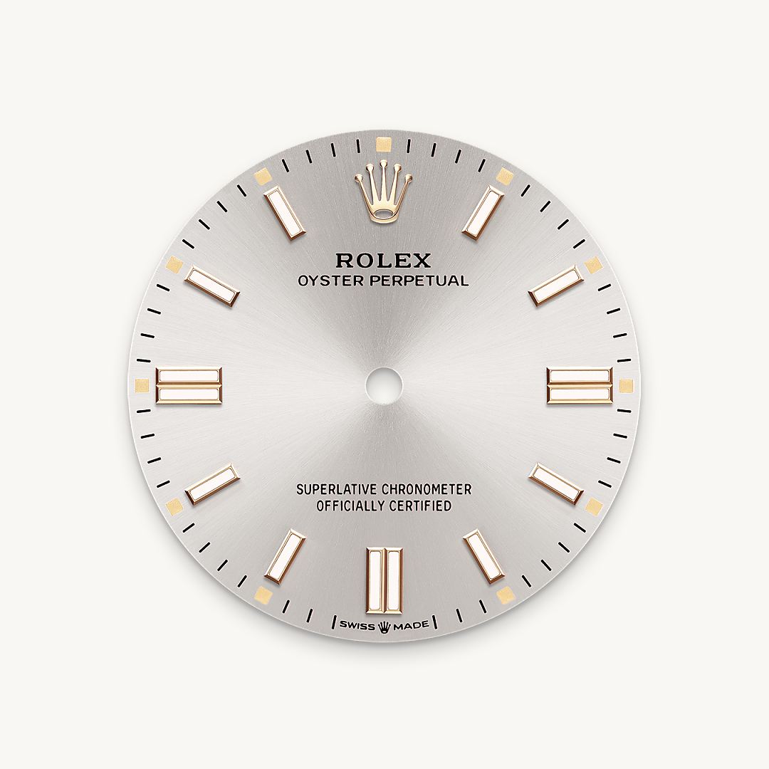 Cadran argent&eacute;