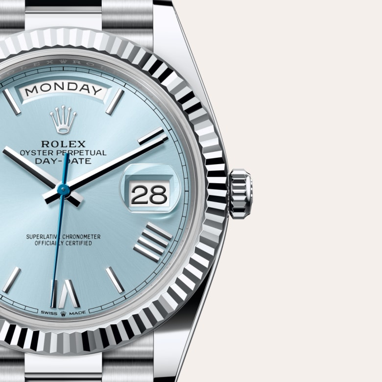 rolex Day-Date en Platine, M228236-0012 - Maison Birks