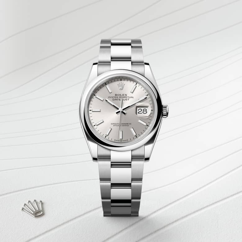 rolex Datejust en acier Oystersteel, m126200-0002 - Maison Birks