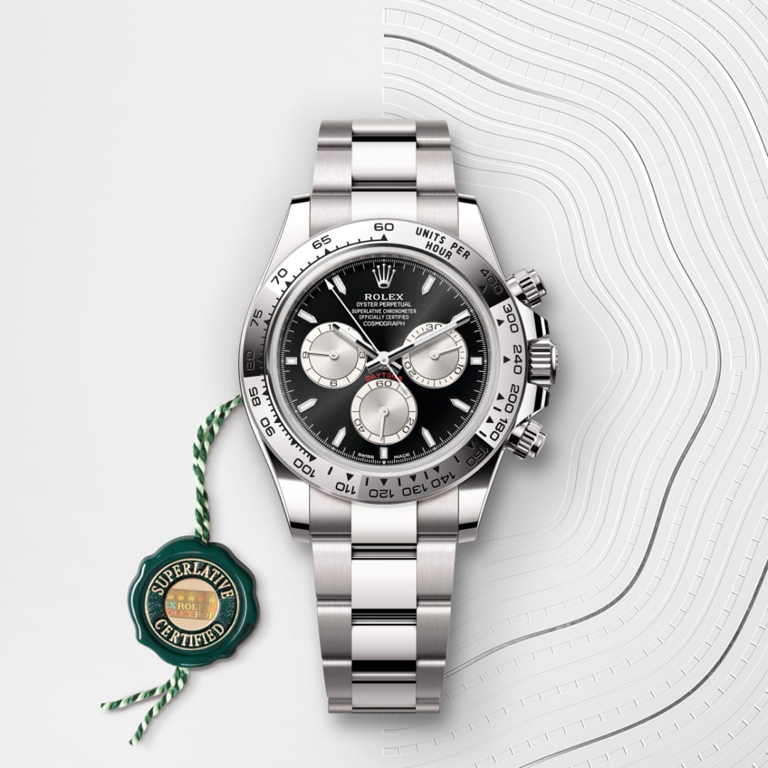 Rolex Cosmograph Daytona in 18 ct white gold, M126509-0001