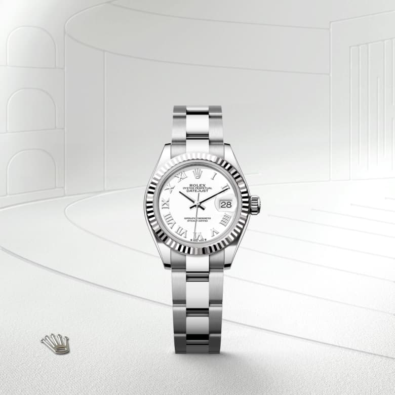 rolex Datejust en Rolesor gris, M279174-0020 - Maison Birks