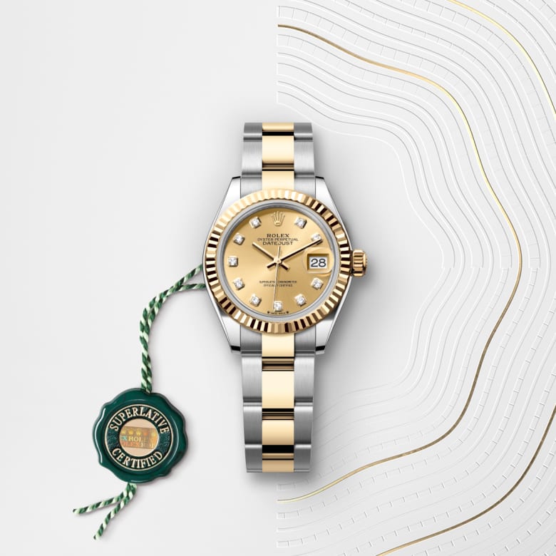 rolex Datejust en Rolesor jaune, M279173-0012 - Maison Birks