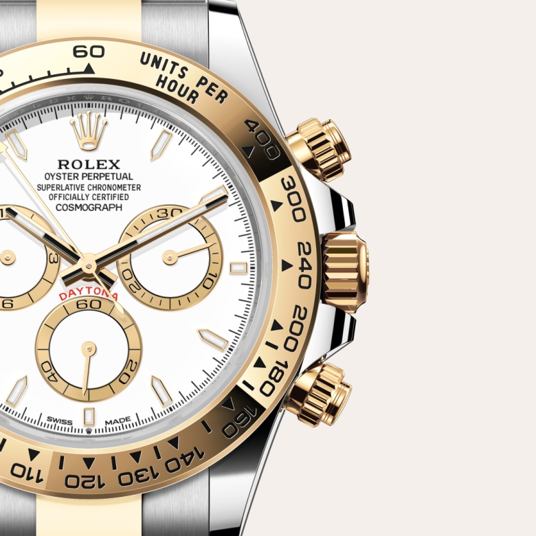 rolex Cosmograph Daytona in Yellow Rolesor, M126503-0001 - Maison Birks