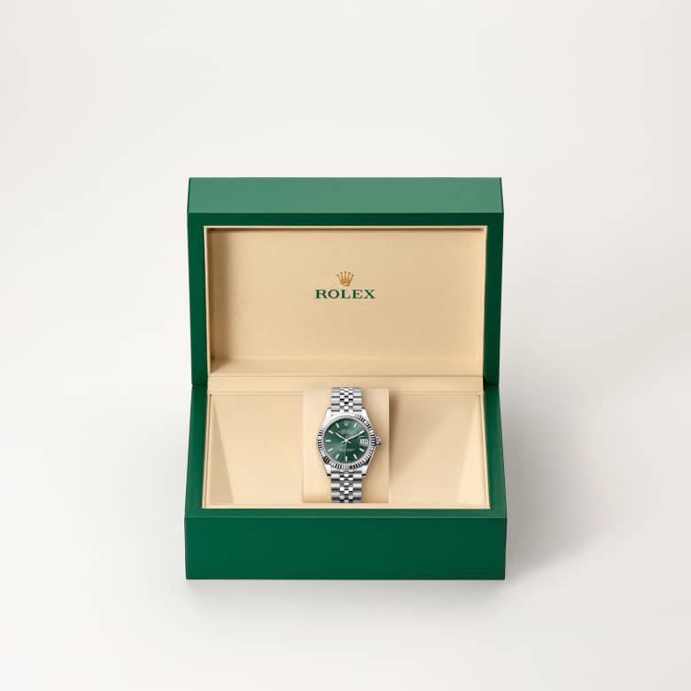rolex Datejust in White Rolesor, M278274-0018 - Maison Birks