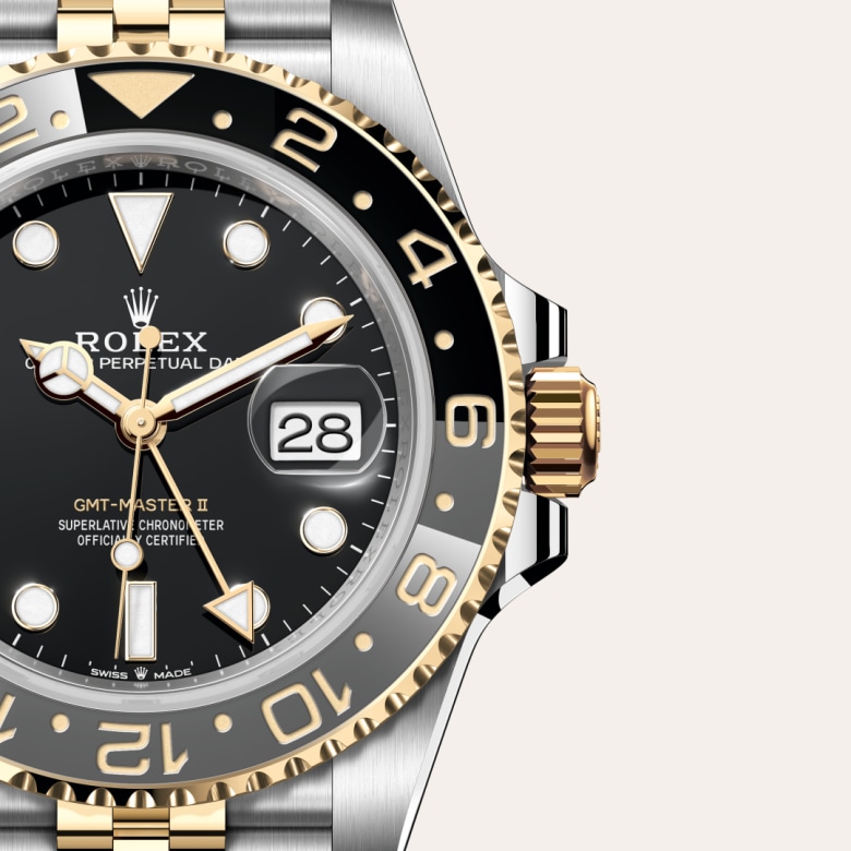 rolex GMT-Master II in Yellow Rolesor, M126713GRNR-0001 - Maison Birks