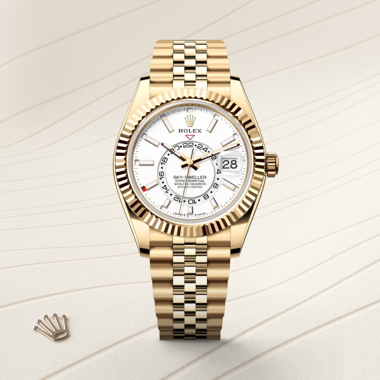 rolex Sky-Dweller en Or jaune 18&nbsp;ct, M336938-0006 - Maison Birks