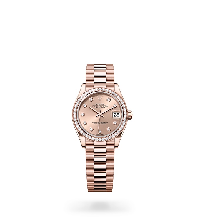 Rolex Datejust in Gold m278285rbr 0025 Maison Birks