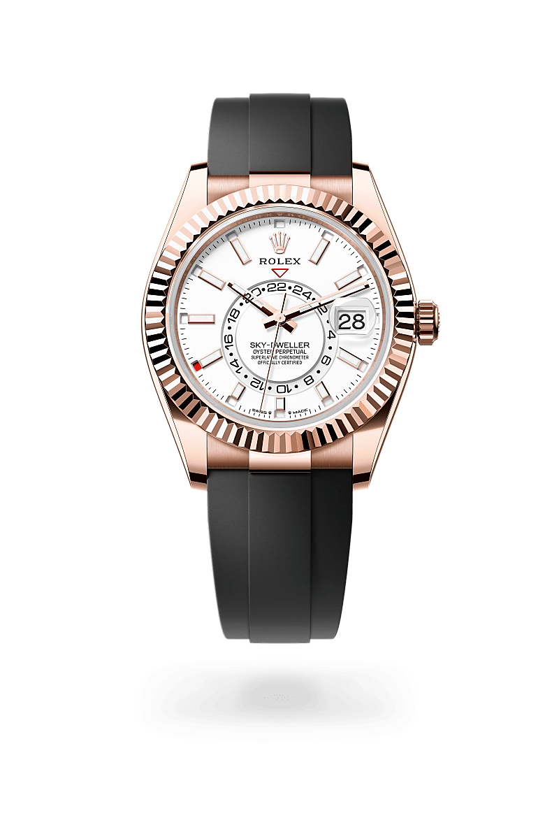 rolex Sky-Dweller en Or Everose 18 ct, M336235-0003 - Maison Birks