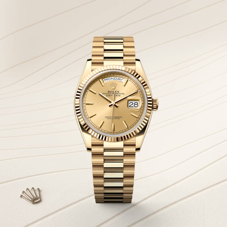 rolex Day-Date en Or jaune 18 ct, M128238-0045 - Maison Birks