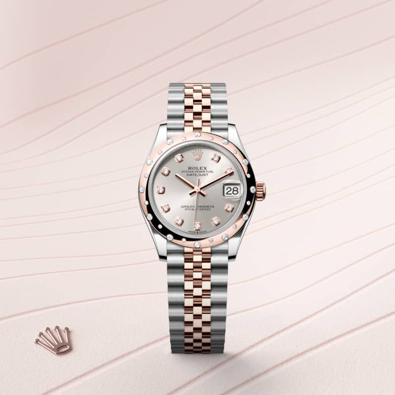 rolex Datejust 31 en Rolesor Everose, M126283RBR-0016 - Maison Birks