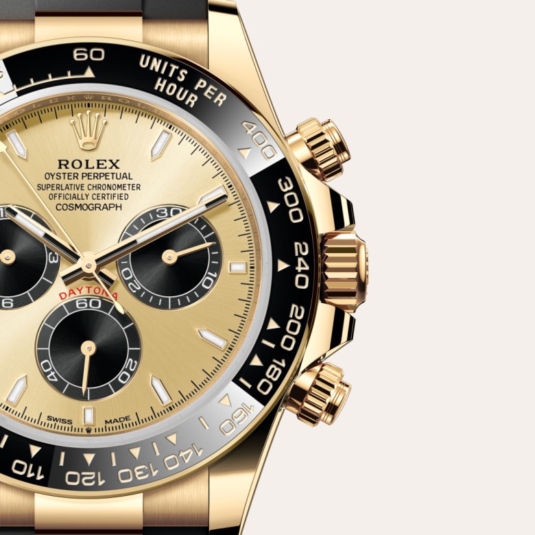 rolex Cosmograph Daytona in 18 ct yellow gold, M126518LN-0012 &ndash; Maison Birks