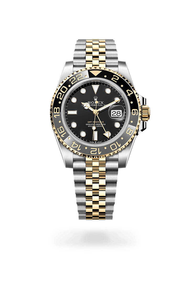 rolex GMT-Master II in Yellow Rolesor, M126713GRNR-0001 - Maison Birks