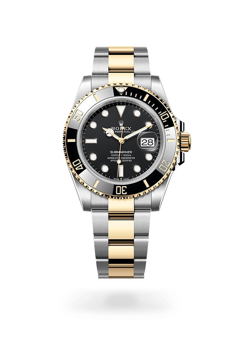 Rolex Submariner en Rolesor jaune, M126613LN-0002 - Maison Birks