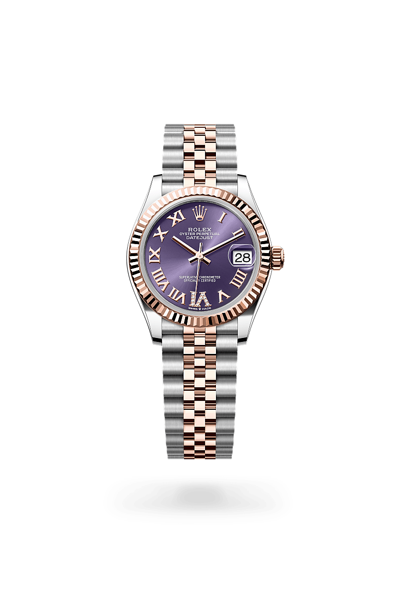 rolex Datejust en Rolesor Everose, M278271-0020 - Maison Birks