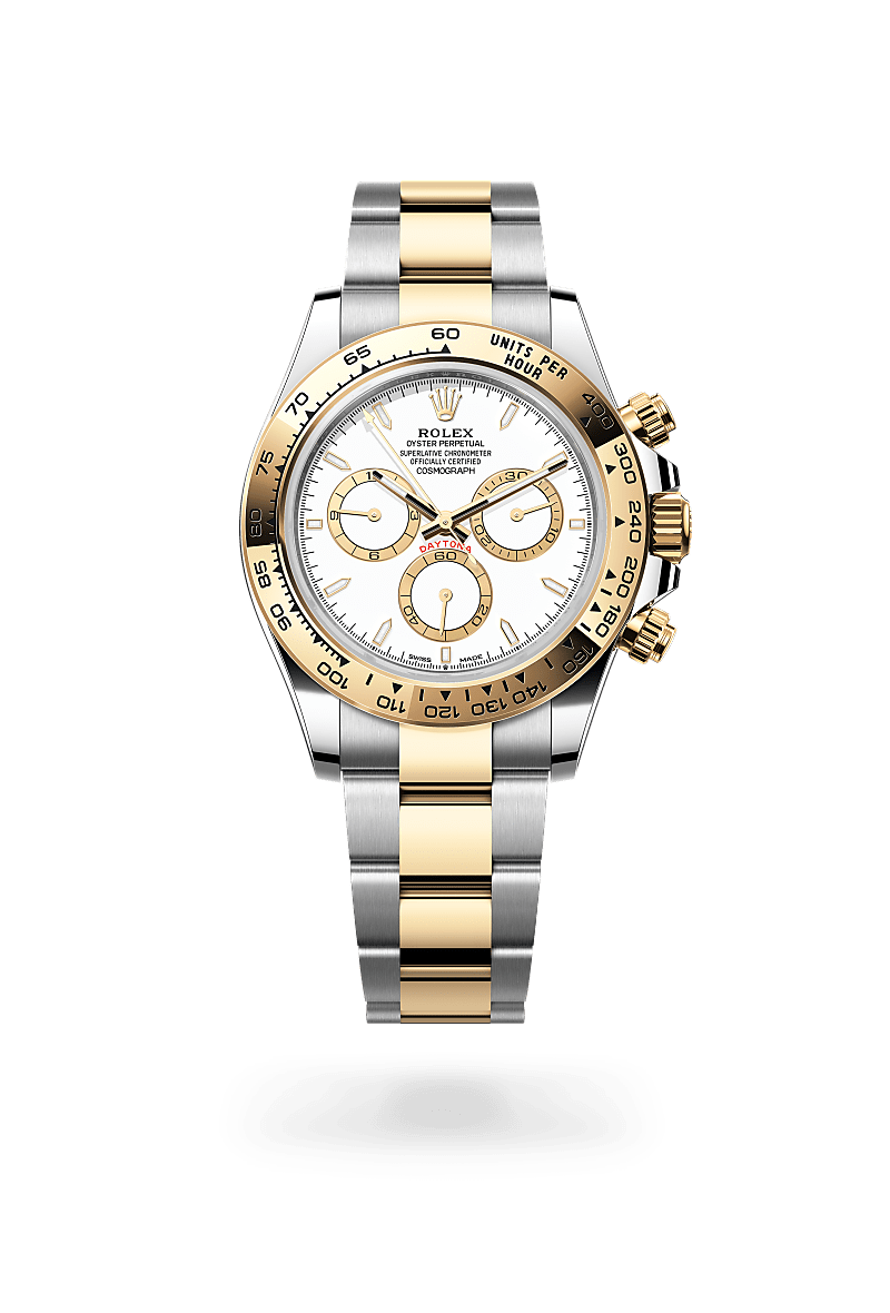 rolex Cosmograph Daytona in Yellow Rolesor, M126503-0001 - Maison Birks