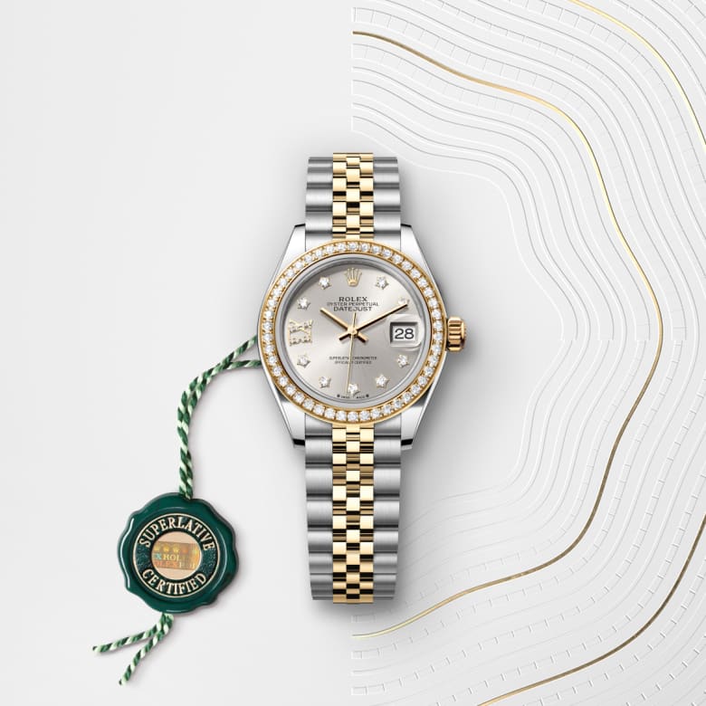 Rolex Lady-Datejust in Yellow Rolesor - combination of