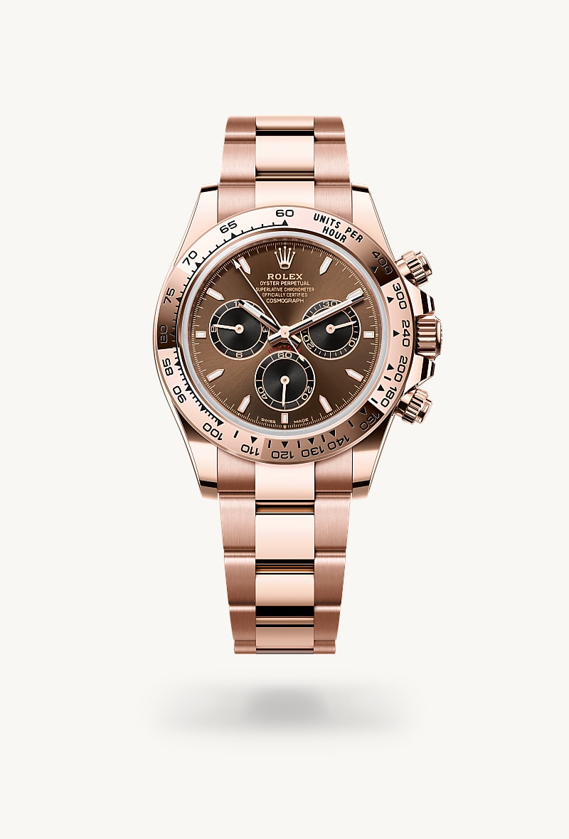 rolex Cosmograph Daytona in 18 ct Everose gold, M126505-0005 - Maison Birks