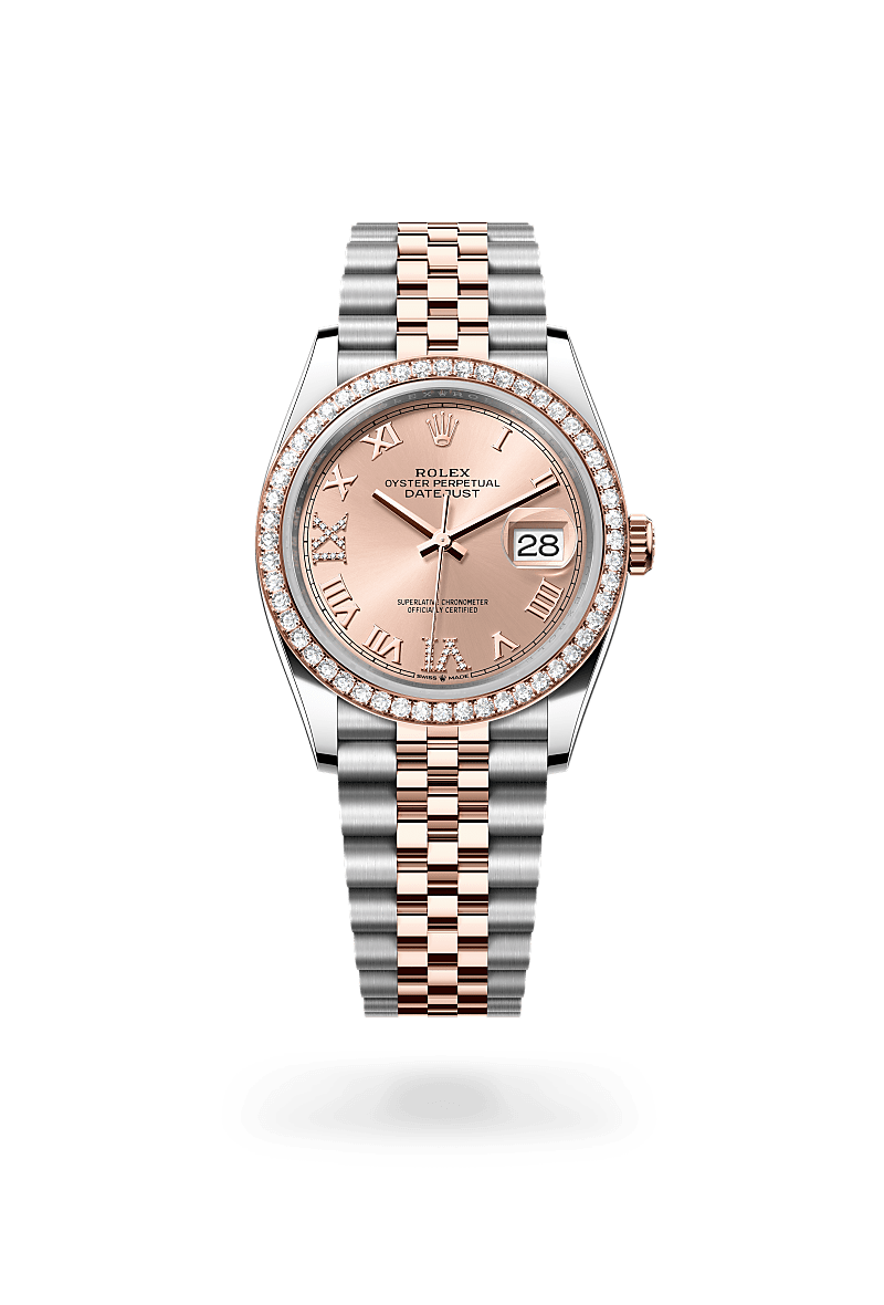 rolex Datejust en Rolesor Everose, M126281RBR-0015 - Maison Birks