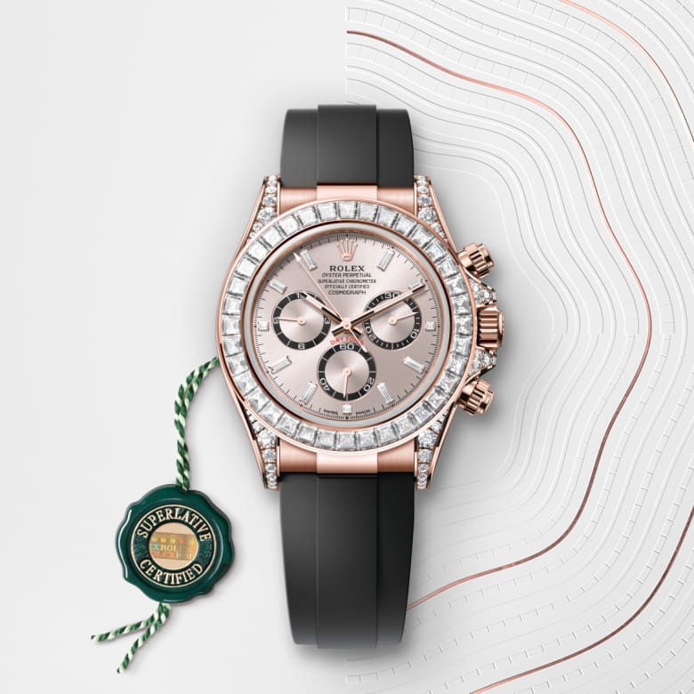rolex Cosmograph Daytona en Or Everose 18 ct, M126535TBR-0002 - Maison Birks