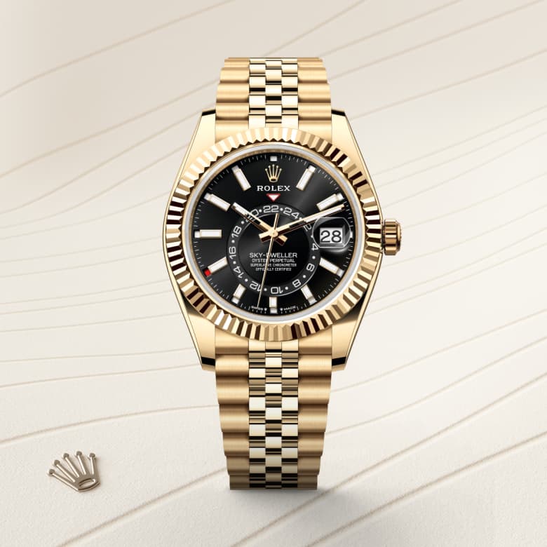 rolex Sky-Dweller en Or jaune 18 ct, M336938-0005 - Maison Birks