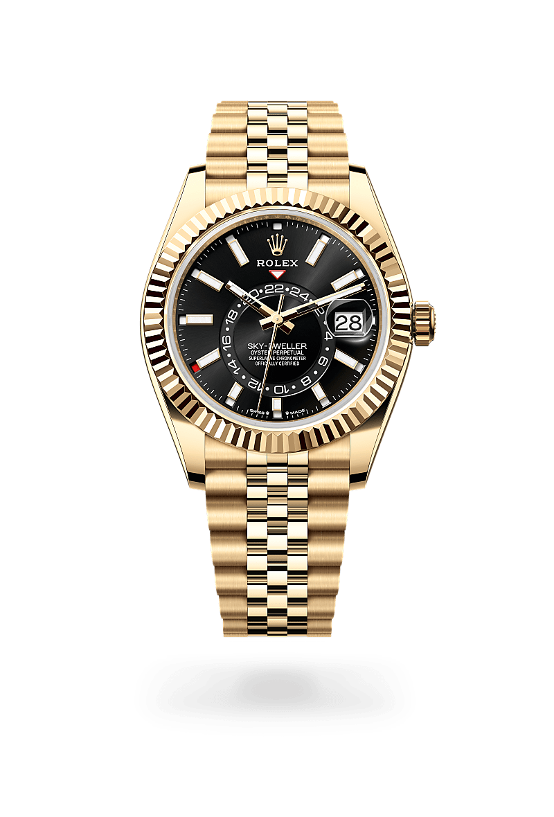 rolex Sky-Dweller en Or jaune 18 ct, M336938-0005 - Maison Birks