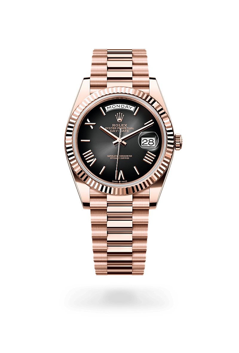 rolex Day-Date en Or Everose 18 ct, M228235-0055 - Maison Birks
