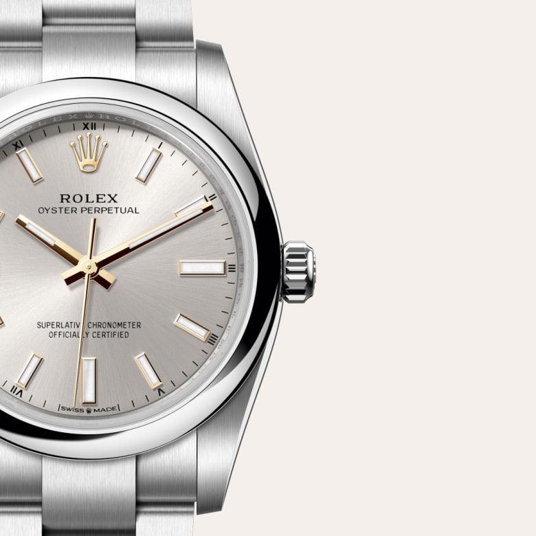 rolex Oyster Perpetual en acier Oystersteel, M124200-0001 - Maison Birks
