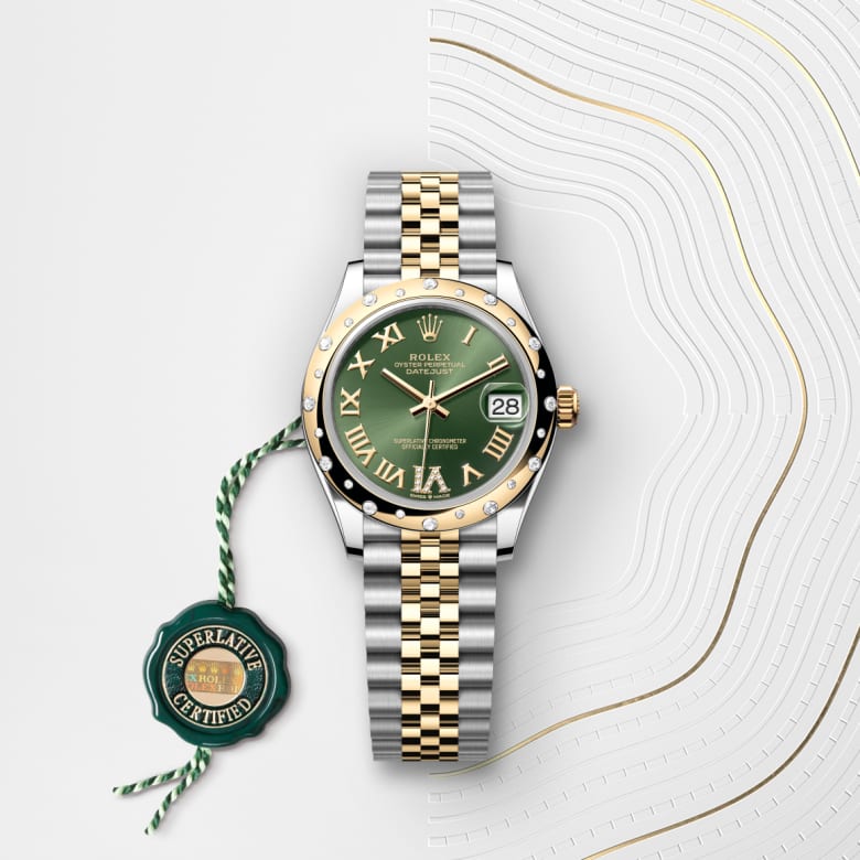 rolex Datejust en Rolesor jaune, M278343RBR-0016 - Maison Birks