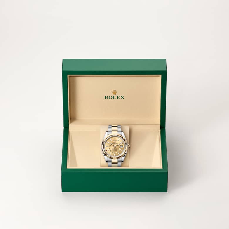rolex Sky-Dweller in Yellow Rolesor, M336933-0001- Maison Birks