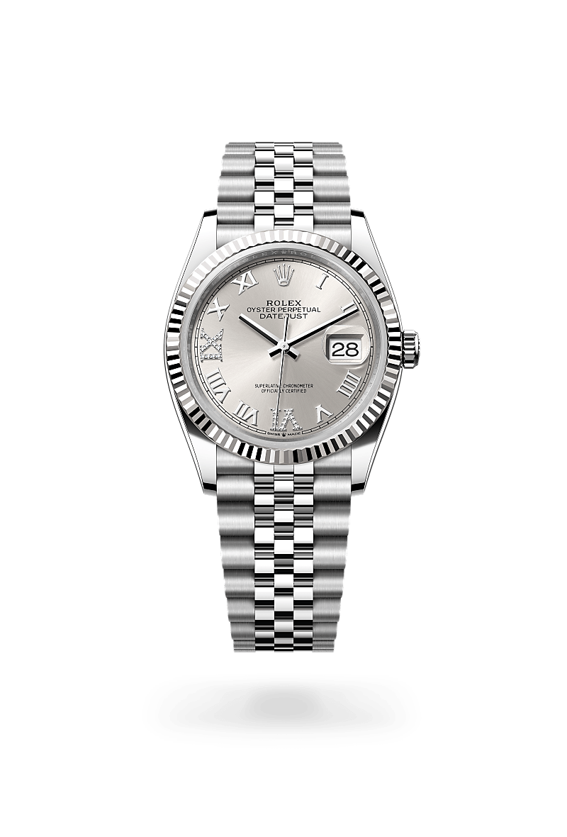 rolex Datejust en Rolesor gris, M126234-0029 - Maison Birks