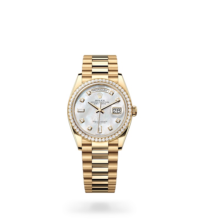 Rolex Day Date in Gold M128348RBR 0017 Maison Birks