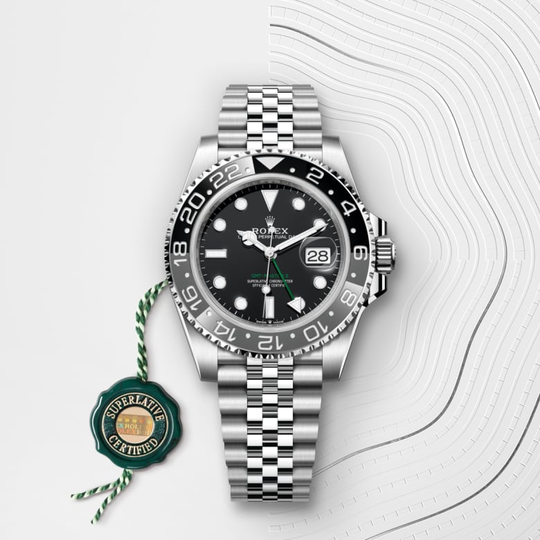 Rolex GMT-Master II in Oystersteel, M126710GRNR-0003