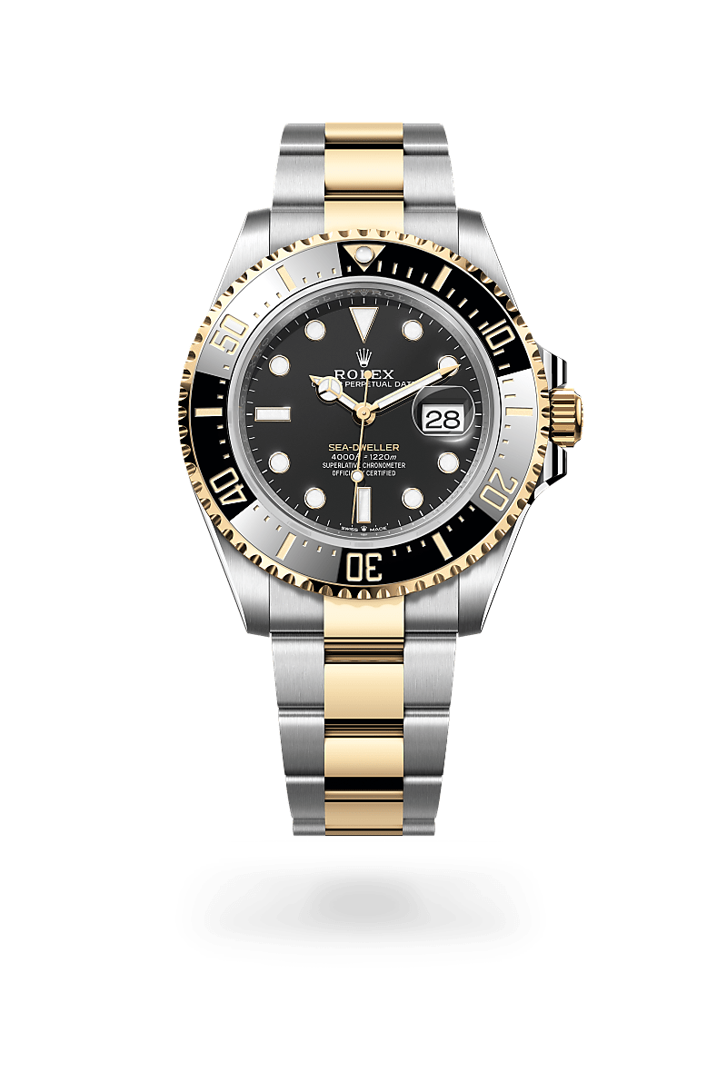 rolex Sea-Dweller en Rolesor jaune, M126603-0001 - Maison Birks