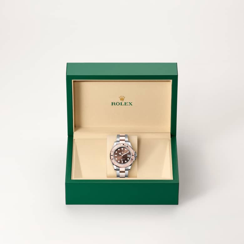 Rolex Yacht-Master 37 in Everose Rolesor, M268621-0003 - Maison Birks