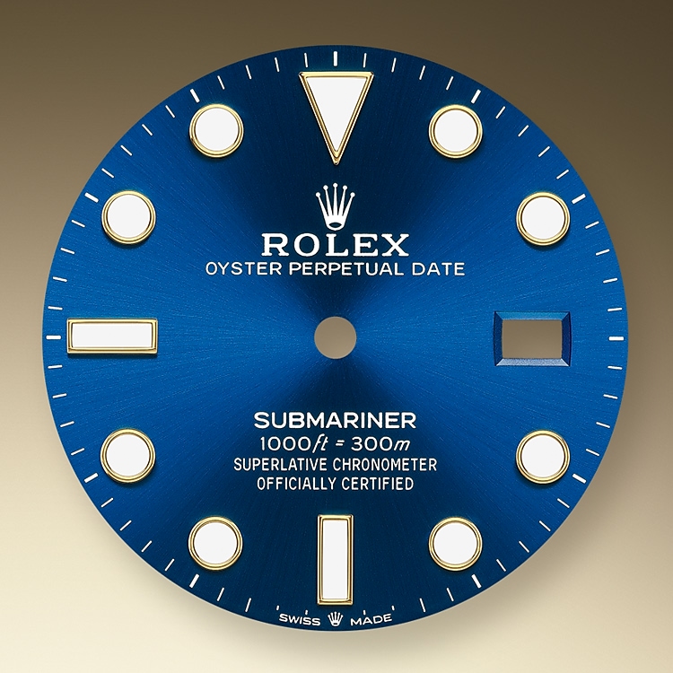 Rolex submariner bleu acier 2025