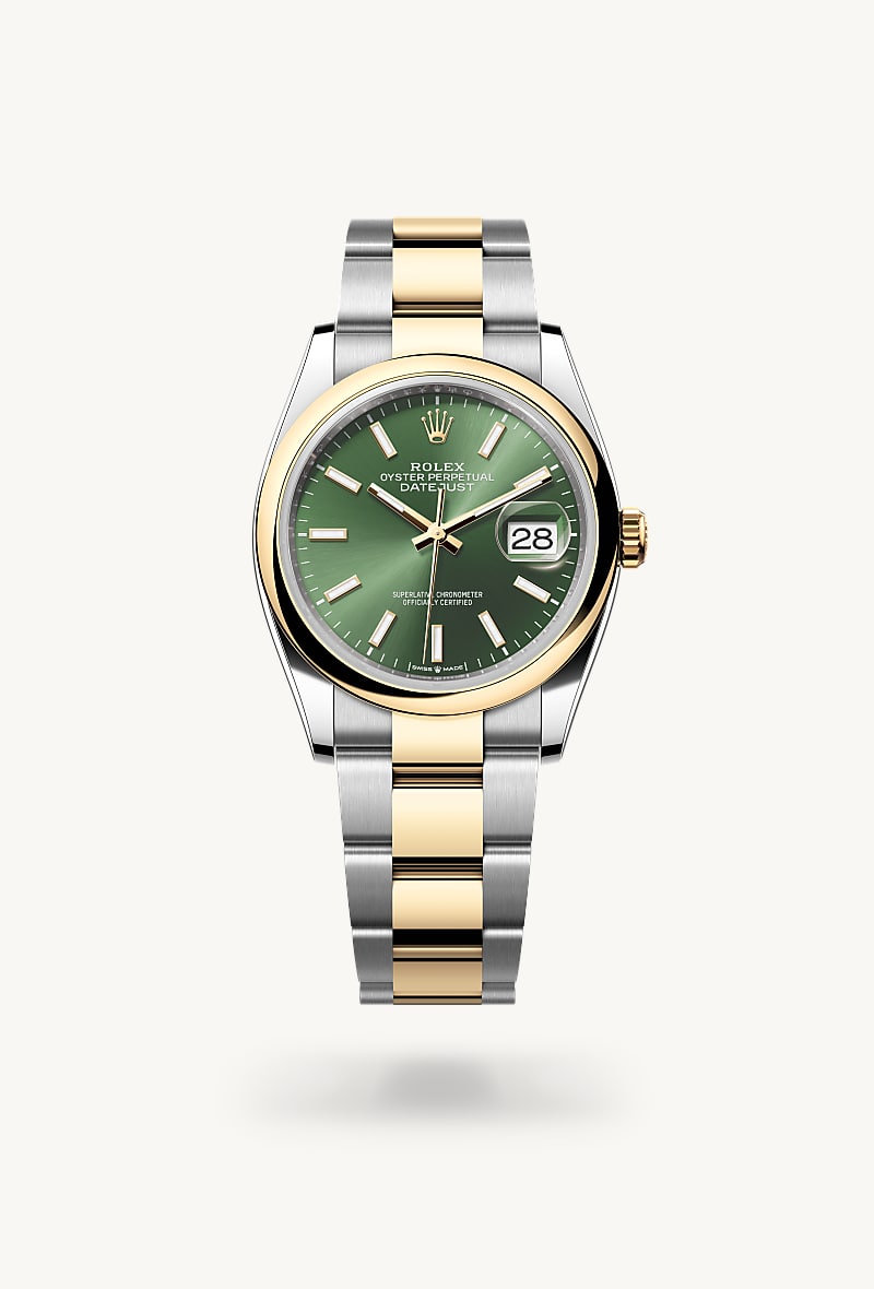 rolex Datejust in Yellow Rolesor, M126203-0058 - Maison Birks