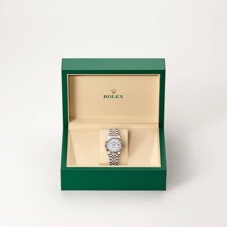 rolex Lady-Datejust in Everose Rolesor, M279171-0013 - Maison Birks